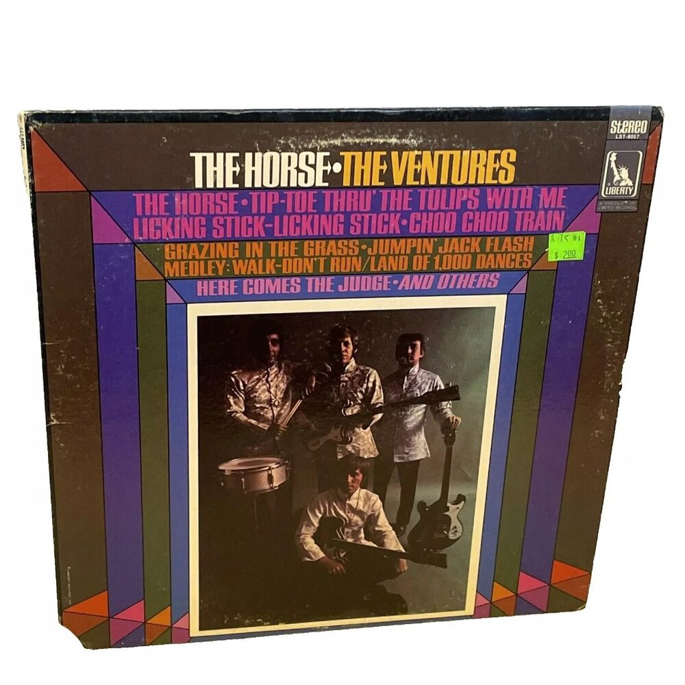 The Ventures The Horse (Vinyl, 1968) Liberty LST-8057 VG+ LP Record Album